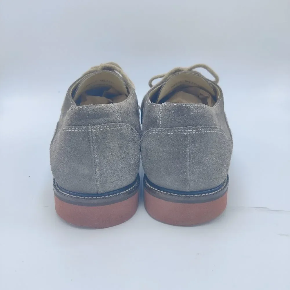 1901 Nordstrom Taupe Gray Suede Leather Oxford Shoes Men’s 10
